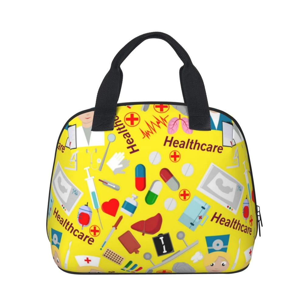 

Портативная охлаждающая сумка для обеда с термоизоляцией, многофункциональные пакеты для еды, коробка для пикника для мужчин, женщин, детей