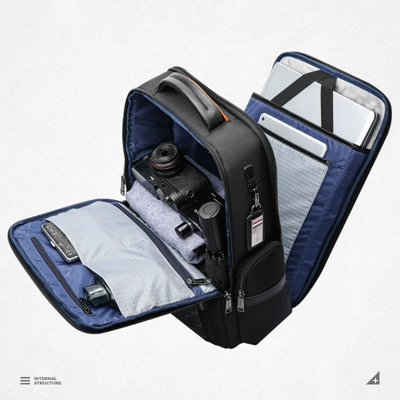 BOPAI новый деловой рюкзак для мужчин большой емкости дорожный модный из