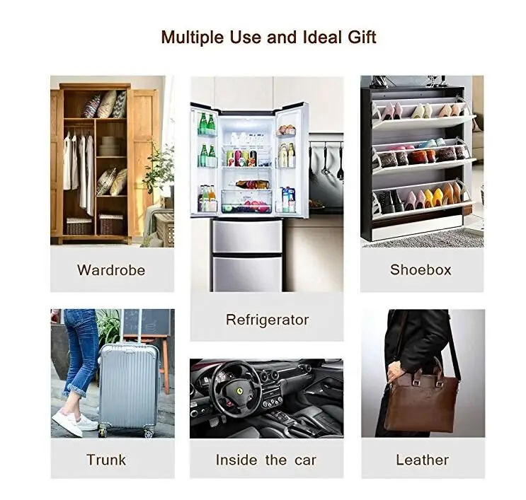 

Generator Air Purifier Fresh Deodorizer Fridge for refrigerator closets pet car portable