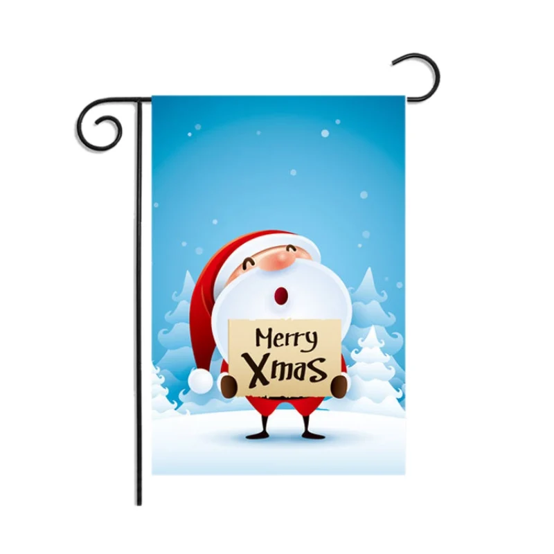 Рождественская серия Садовый флаг наружная декоративная подвесная зимняя