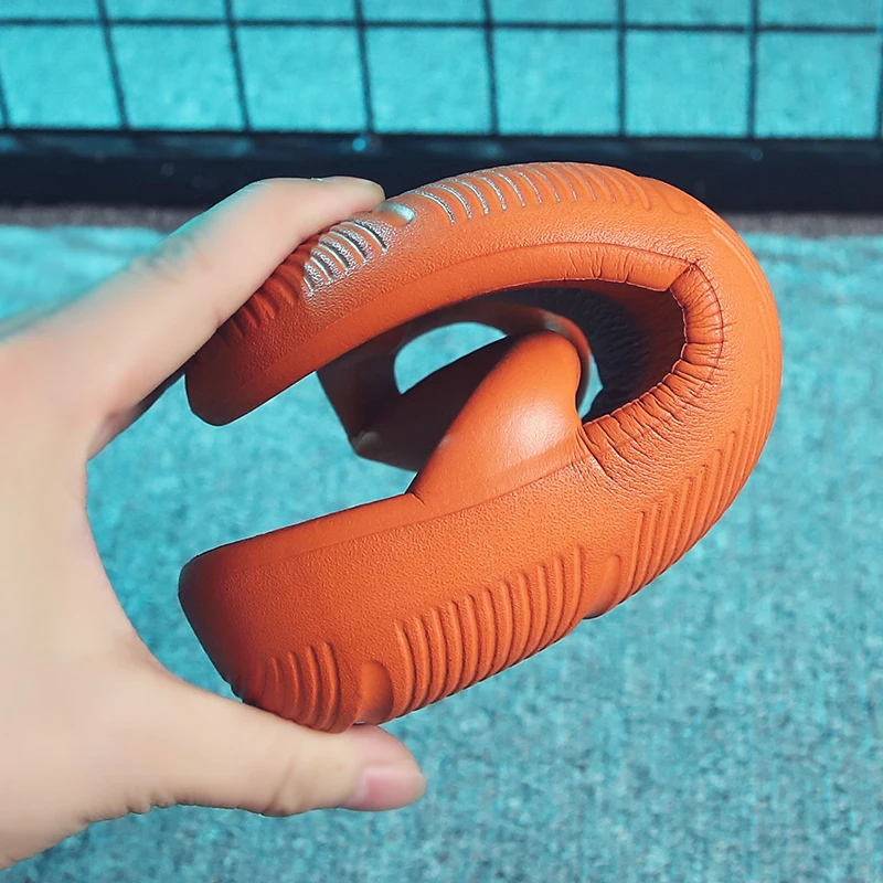 

Summer 2021 new flip-flops women beach classic retro anti-slip thick bottom leisure toe soft bottom women