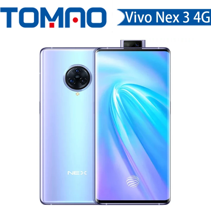 Смартфон Vivo Nex 3 4G LTE Android 9 0 6 89 дюйма 8 + 855 ГБ 128 МП 44 Вт|Смартфоны| |