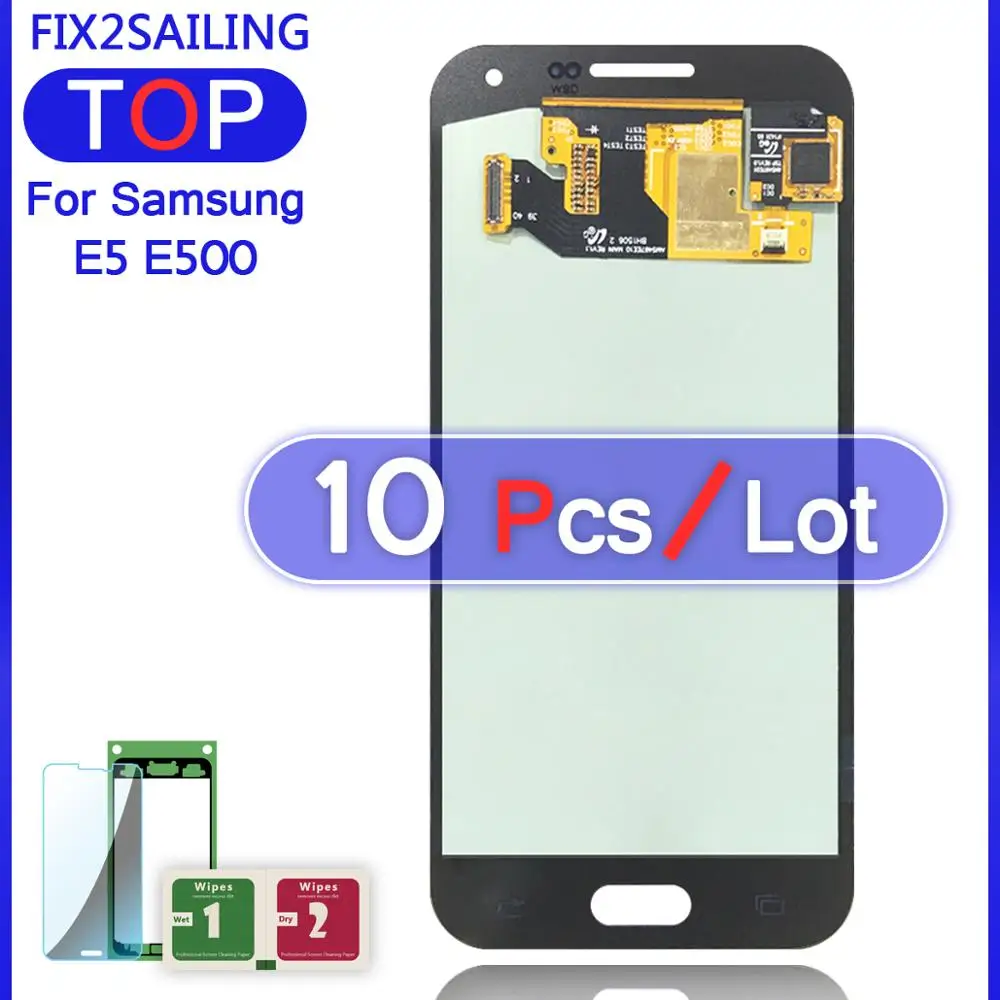 10 шт. супер AMOLED ЖК дисплей 100% протестированный рабочий сенсорный экран в сборе