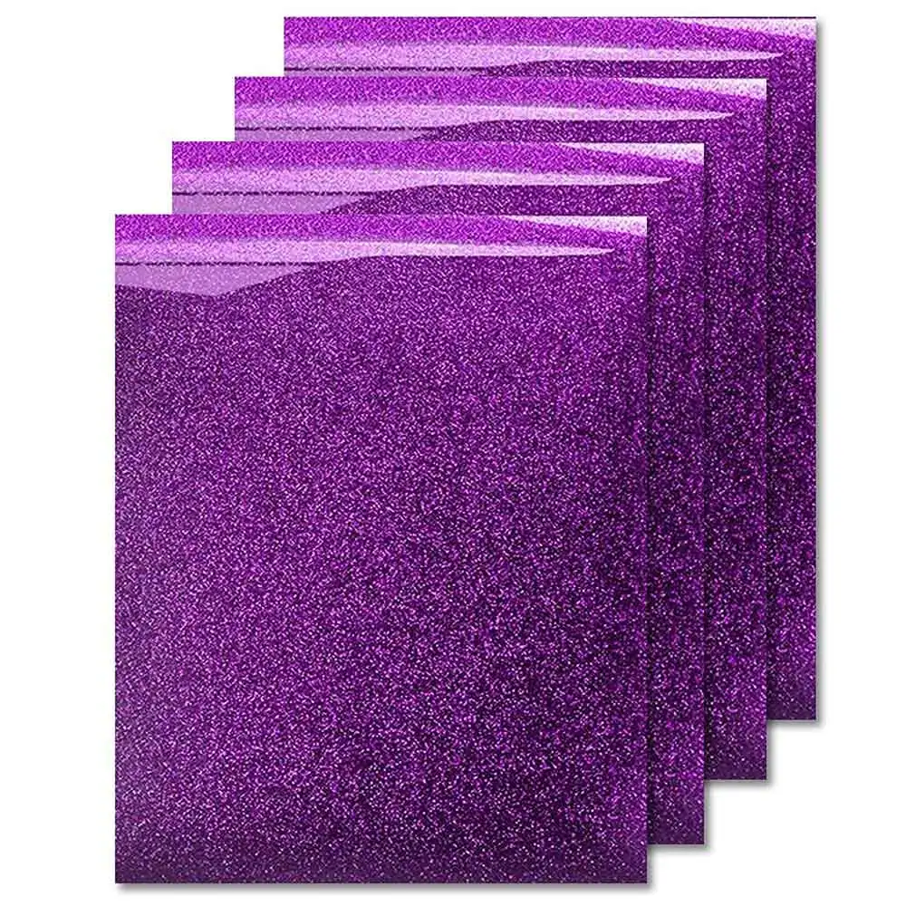 Блестящий виниловый теплоотвод 10*12 Дюймов 5 листов железа для передачи HTV DIY