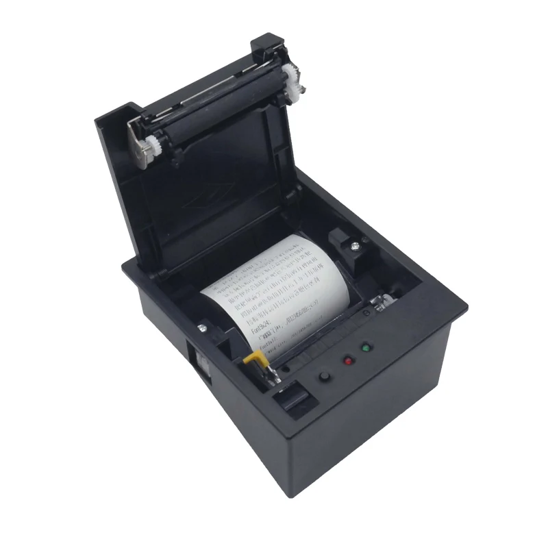 HSPOS 2 Inch Panel Thermal Receipt Printer 58mm Mini Embedded TTL Printer with Auto Cutter HS-EC58