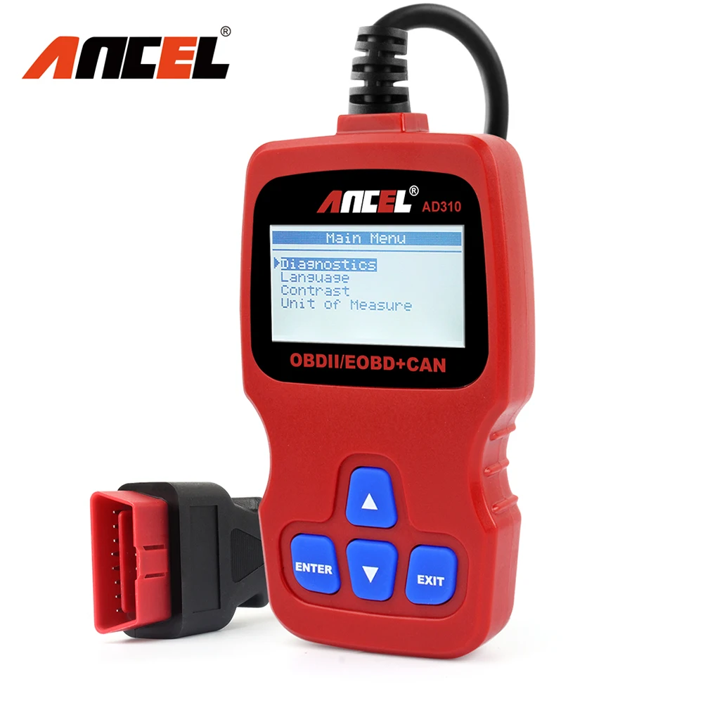 Ad310 obd2 автомобильный сканер инструкция