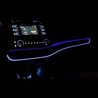 car blue led central control instrument panel ambient light for toyota highlander 2013 2014 2015 2016 2017 2018 2019