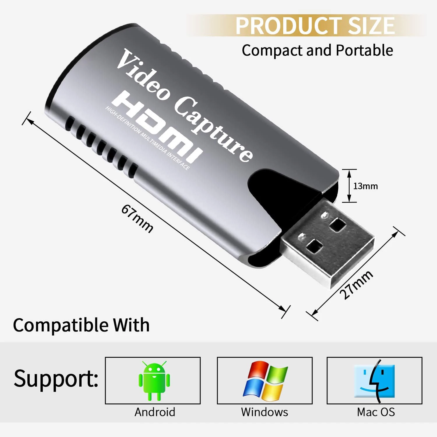 O карты видеозахвата HDMI к USB 1080P запись через DSLR камкордер для потокового