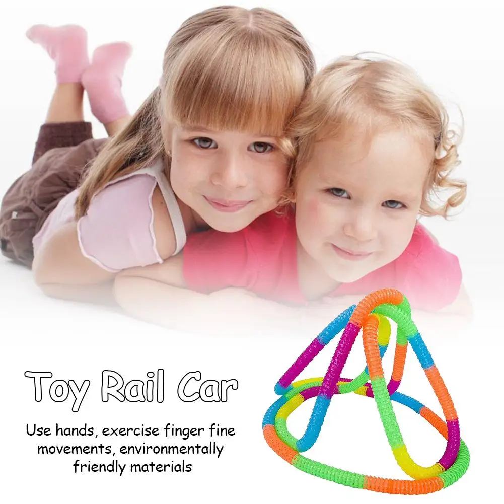 Горячий Инновационный Электрический гоночный DIY игрушечный автомобильный трек