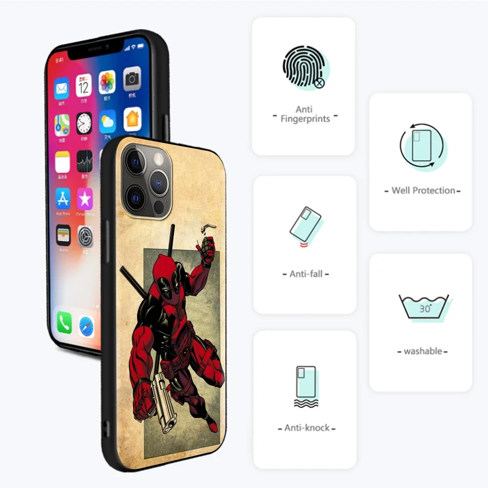 Лучший чехол для телефона Apple iPhone 13 12 11 Pro Max Mini X XR XS 6 6S 7 8 Plus 5 цветов SE(2020) оболочка