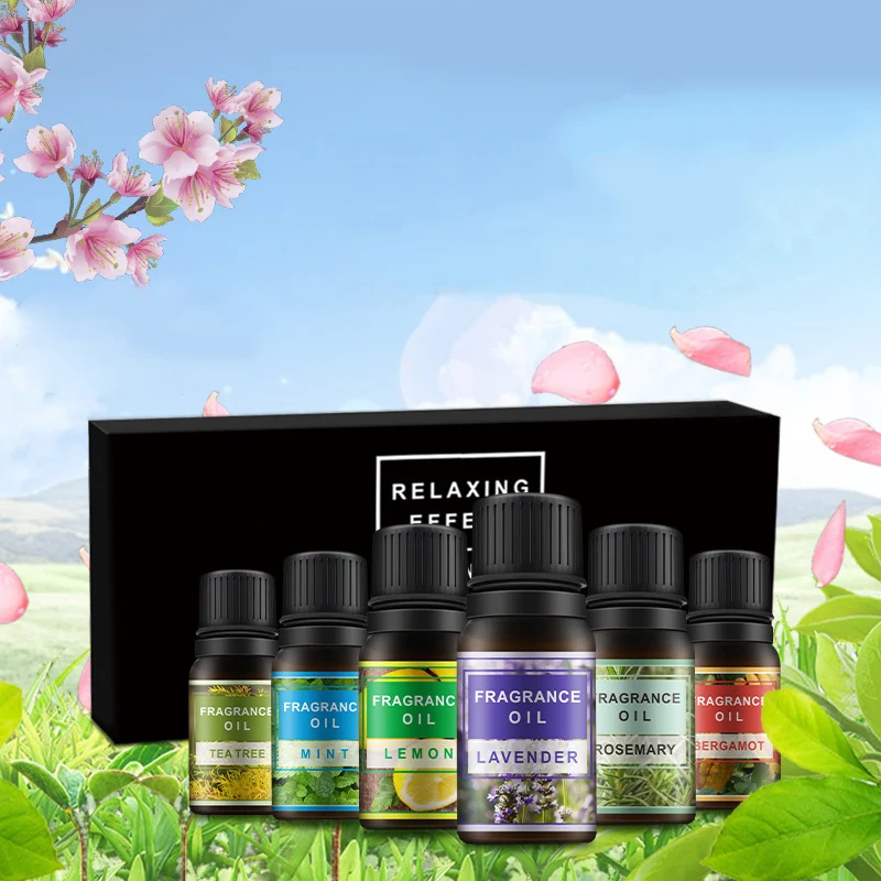 Набор эфирных масел 100% чистое ароматерапевтическое эфирное масло подарочный