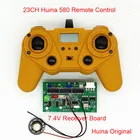 23CH 2,4G Huina580 дистанционное управление 7,4 V12V приемная плата 4,5 V RC передатчик экскаватор DIY аксессуары