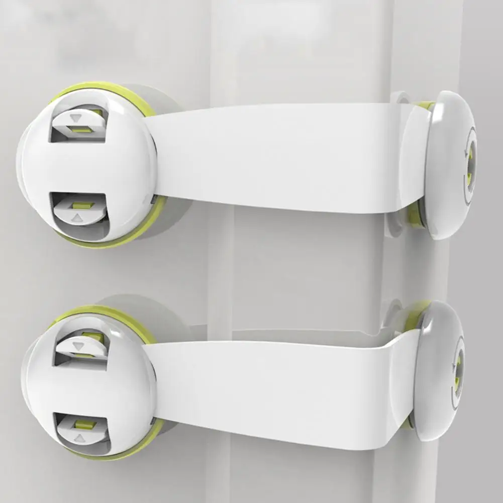 Cerradura de seguridad para beb&eacute;s, pestillos de seguridad para ni&ntilde;os, cajones, armarios, producto a prueba de ni&ntilde;os, pestillo de pl&aacute;stico-4