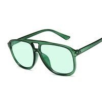 vintage green square sunglasses women brand designer retro sunglass rectangle sun glasses female candy color eyewears