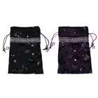Witch Constellation Energy хранение кристаллов Bag Star Gift Drawstring Bag High-end Вельветовая сумка для драгоценностей Tarot Бытовая сумка для хранения