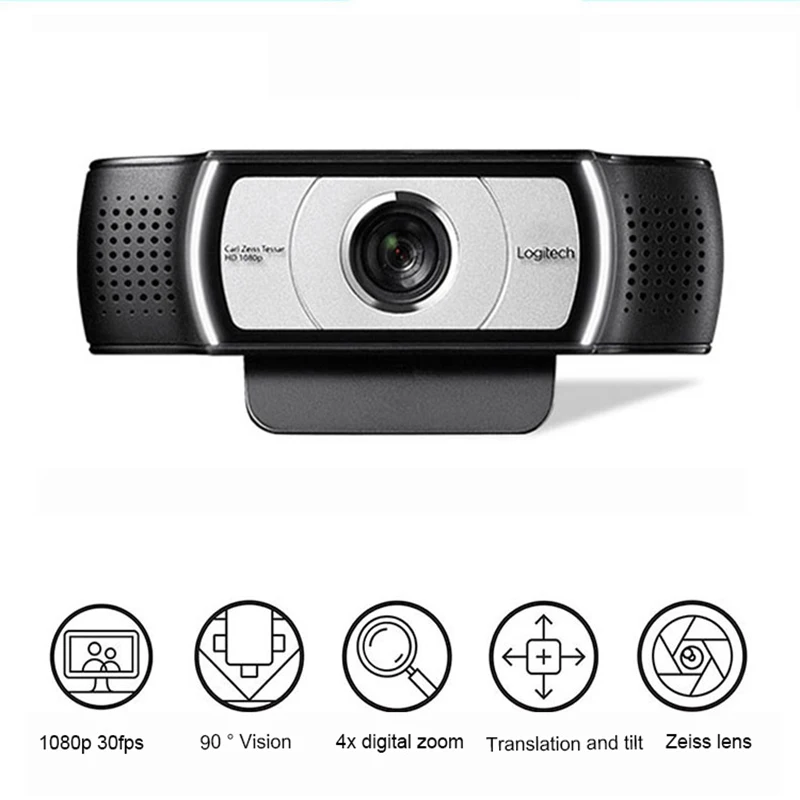 Веб-камера Logitech C930c C930e C930 оригинальная HD-камера с поддержкой разрешения 2020 P