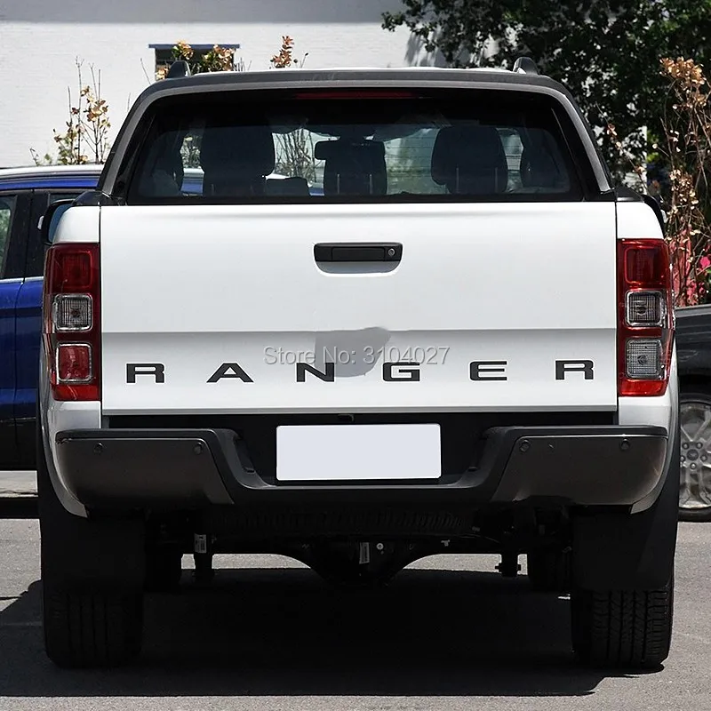3D ABS аксессуары для автомобиля PRO вставные буквы задней двери 2019-2020 Ford Ranger не