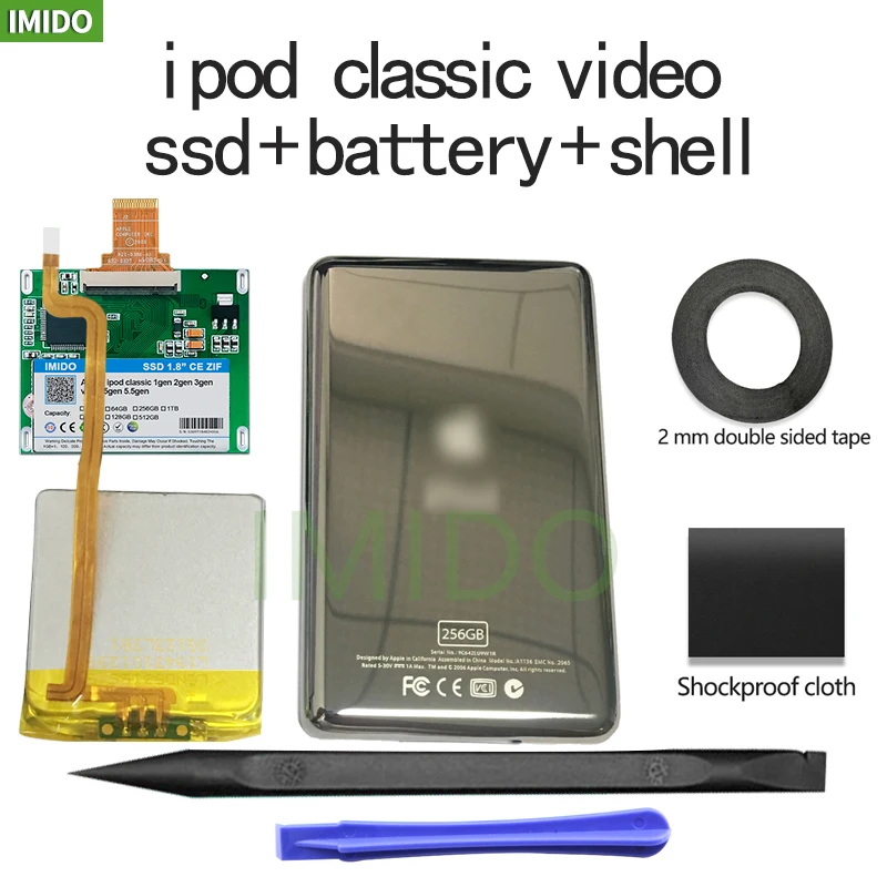 Новинка SSD 32 ГБ 64 128 256 512 1 ТБ для Ipod classic 7Gen видео 5 я Замена MK3008GAH MK8010GAH MK1634GAL