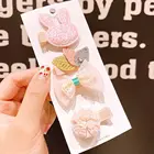 Детские милые заколки для волос с бантом и звездами