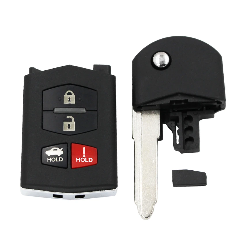 3 + 1/4 Кнопка Складной флип дистанционный ключ-брелок от машины FSK 313 8 MHZ 4D63 80 бит чип