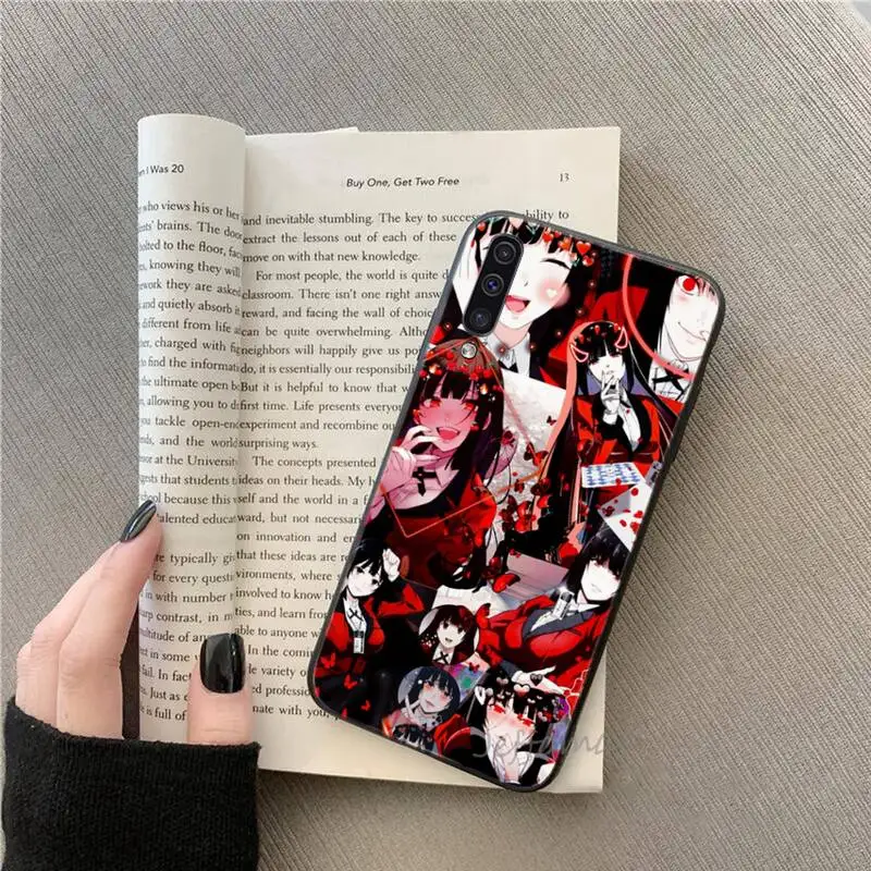 

Japanese Anime Kakegurui Jabami Yumeko Samsung galaxy S note 7 8 9 10 20 fe edge 6 10 20 30 50 51 70 lite plus Soft Silicone
