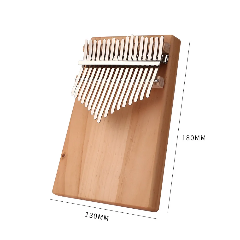 

Pine 17 Keys Kalimba Musical Instrument Thumb Piano Mbira w/ Sticker Storage Bag for Music Lovers Playing Accessories