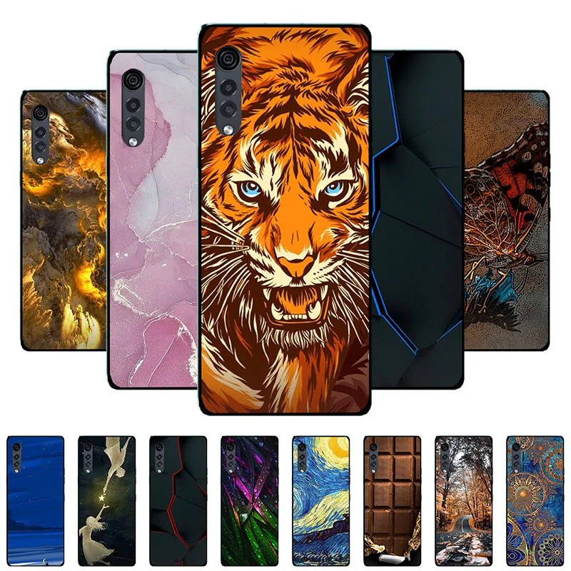 

For LG Velvet 5G Case Soft TPU Tiger Back Cover Case For LG Velvet LM-G900 LM-G910 Silicone Case Funda for LG Velvet 6.8 inch