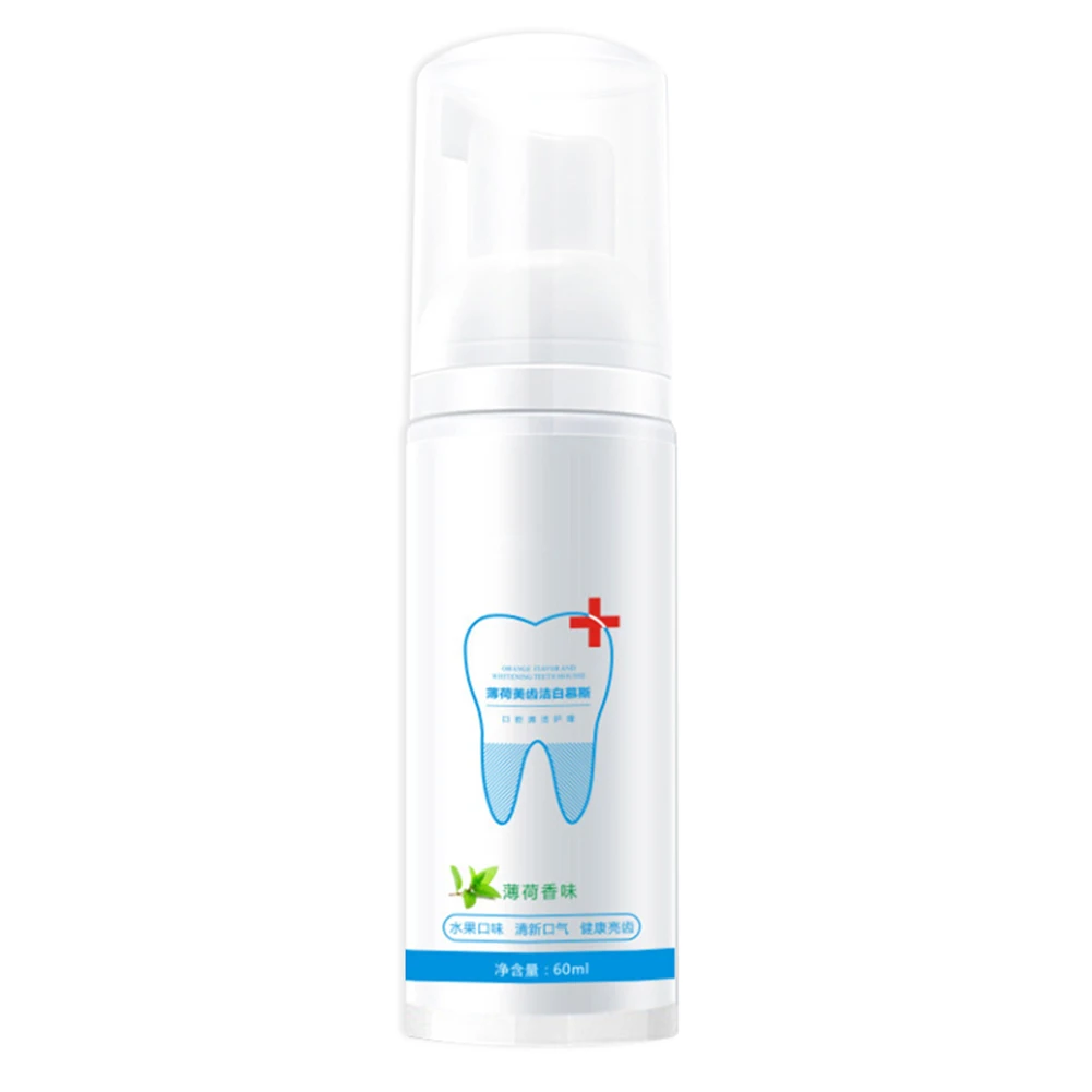 

Foam Toothpaste Deep Cleaning Teeth Whitening Stain Removal Refreshing Toothpaste EF