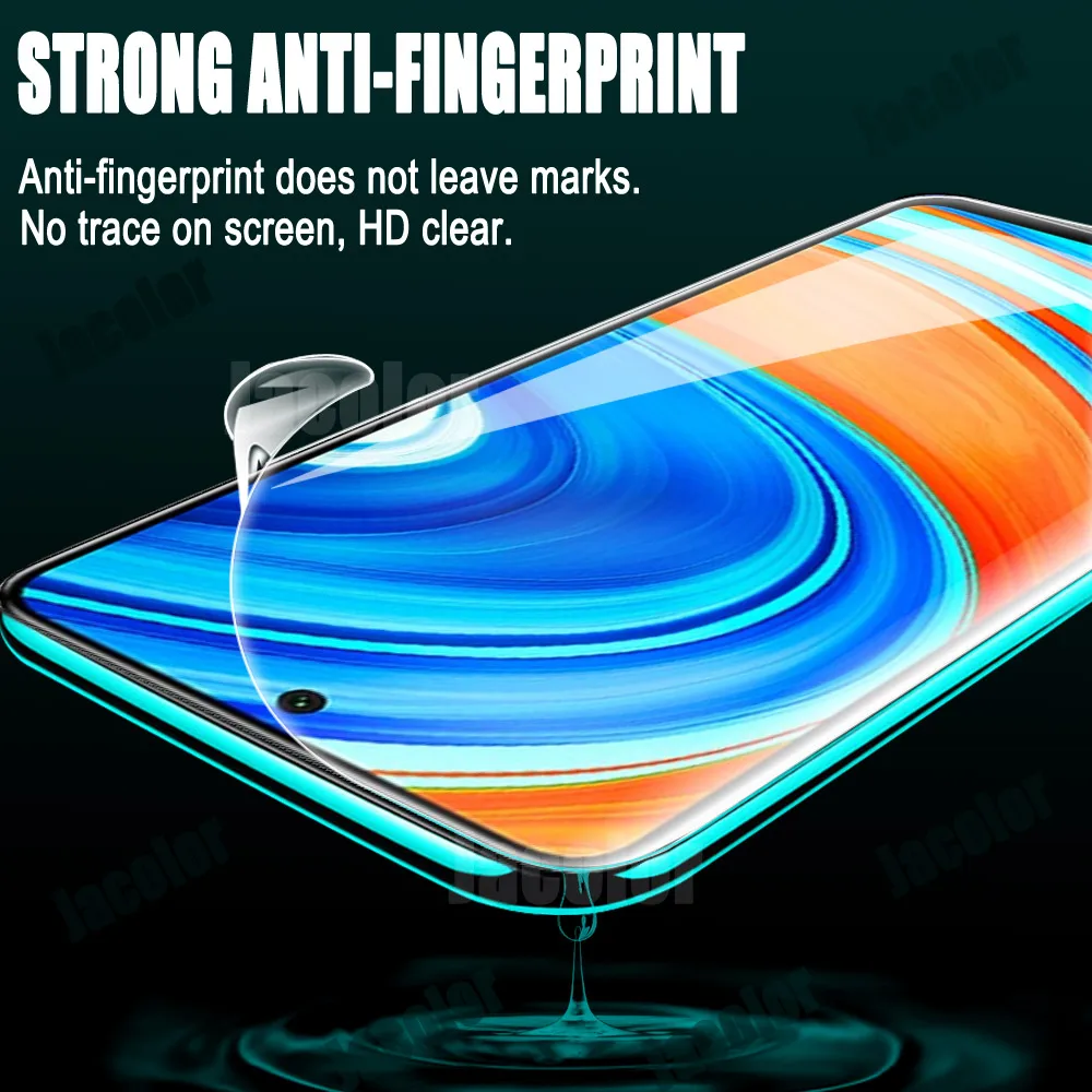 Гидрогелевая пленка для Xiaomi Redmi Note 9 Pro мягкие водные гелевые пленки 9Pro 9s Max не