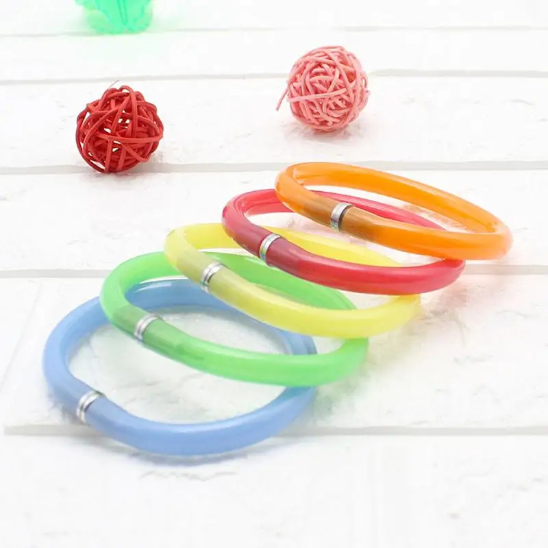 Оригинальные шариковые пластиковые ручки браслет на запястье в случайном