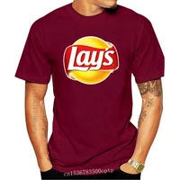 new cool men music fans fashion cotton lays potato chips short sleeve t shirt