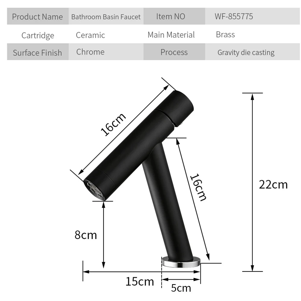 Basin Faucet Retro Black Faucet Taps Bathroom Sink Faucet Single Handle Hole Deck Vintage Wash Hot Cold Mixer Tap Crane 855775