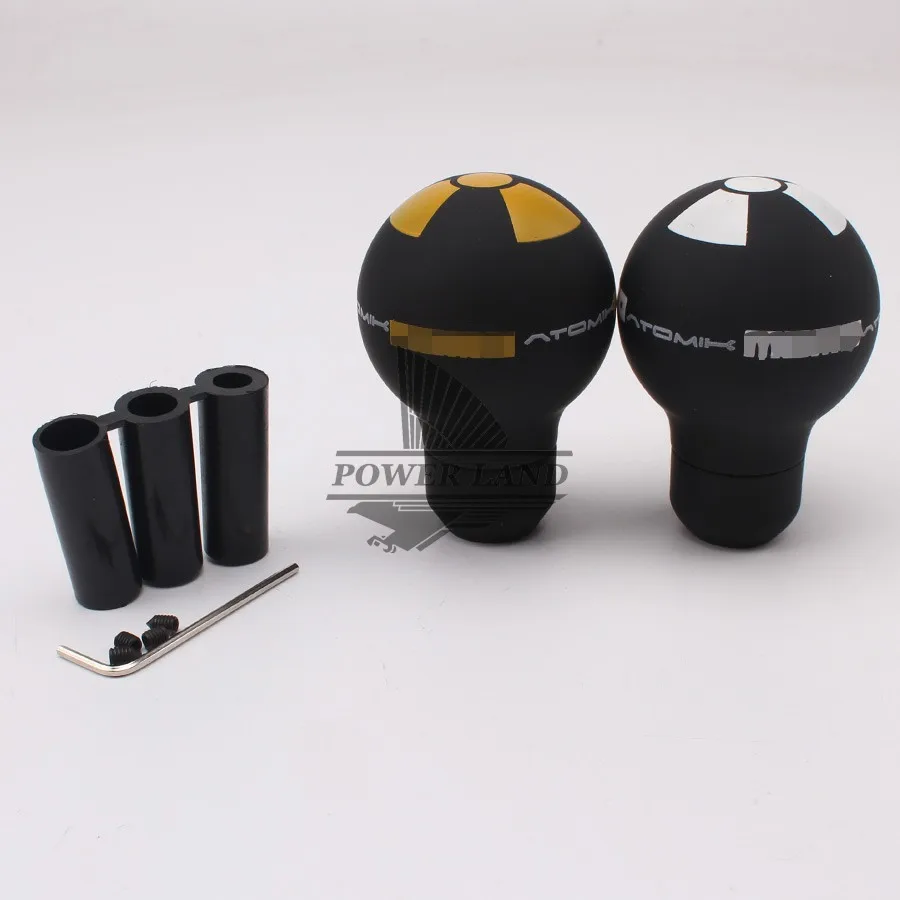 Полимерная ручка переключения передач для автомобиля Ручной знак логотип в виде