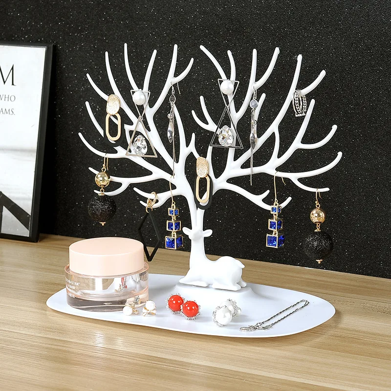 

Light luxury decorative ornaments living room bedroom desktop creative jewelry storage rack necklace jewelry storage rack