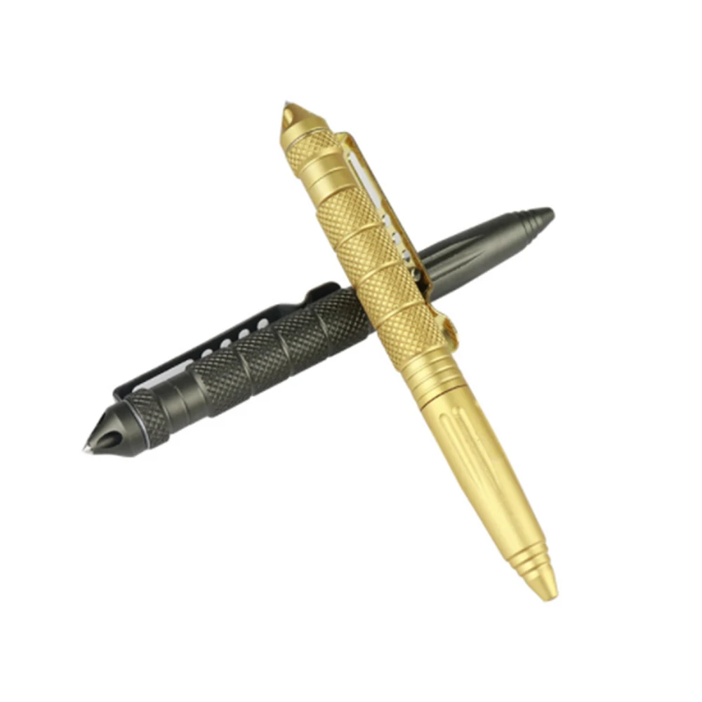 

Defence Personal Tactical Pen Self Defense Pen Tool Multipurpose Aviation Aluminum Anti-skid Portable Outdoor Camping Tool