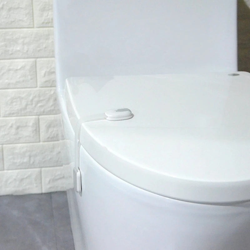 

6Pcs Child Safety Lock Multifunctional Adjustable Household Buckle Toilet Lock Anti-Pinch Hand Refrigerator Lock