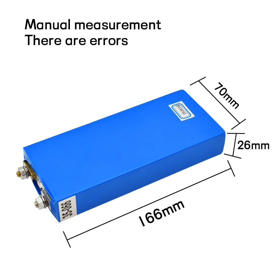 Newest 3.2V 25Ah LiFePO4 Battery Cell 25000mAh Lithium Iron Phosphate Deep Cycles for Diy 12V 24V 36V 48V Solar Energy UPS Power |
