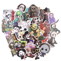 lx310 35pcs wholesale horror killers stickers for skateboard laptop motorcycle car luggage cartoon waterproof sticker decal gift