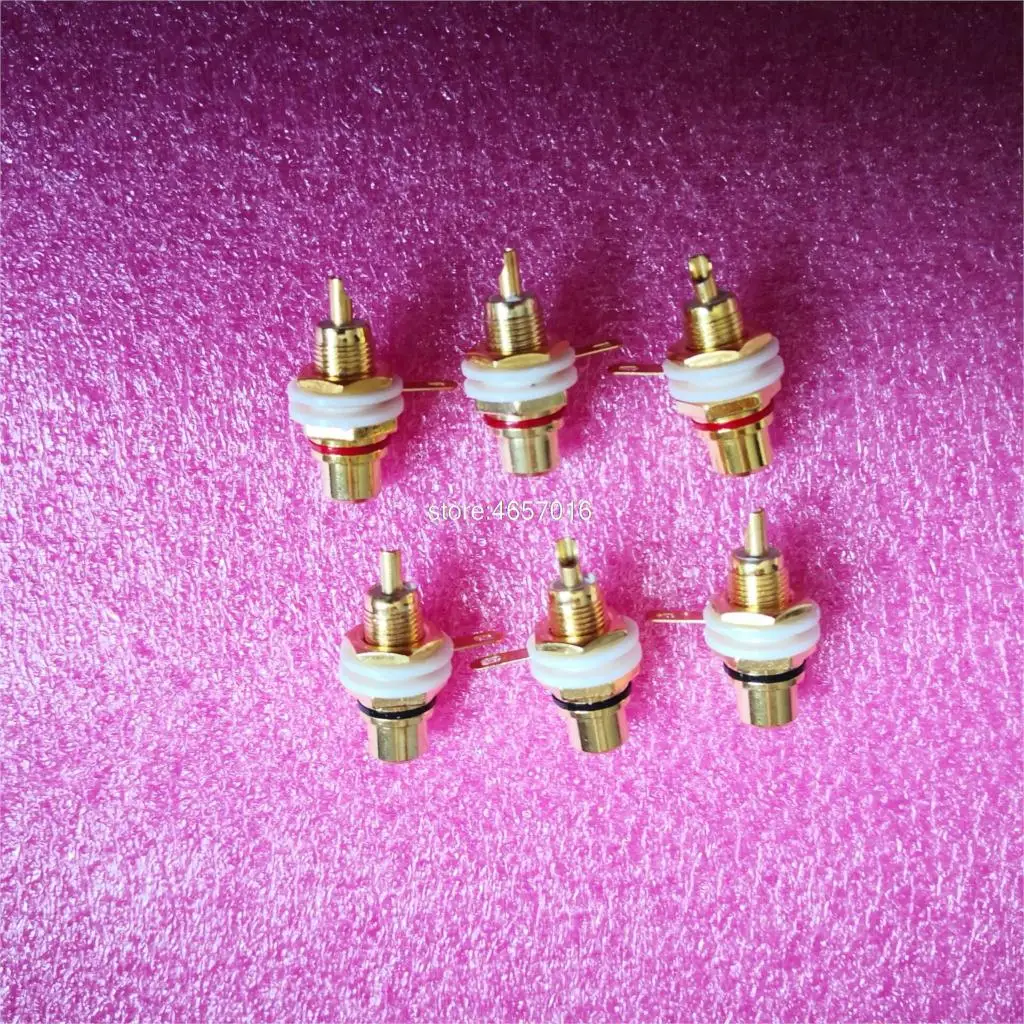 10 шт. разъём RCA мама для аудиоразъема 3 5 мм|Соединители| |