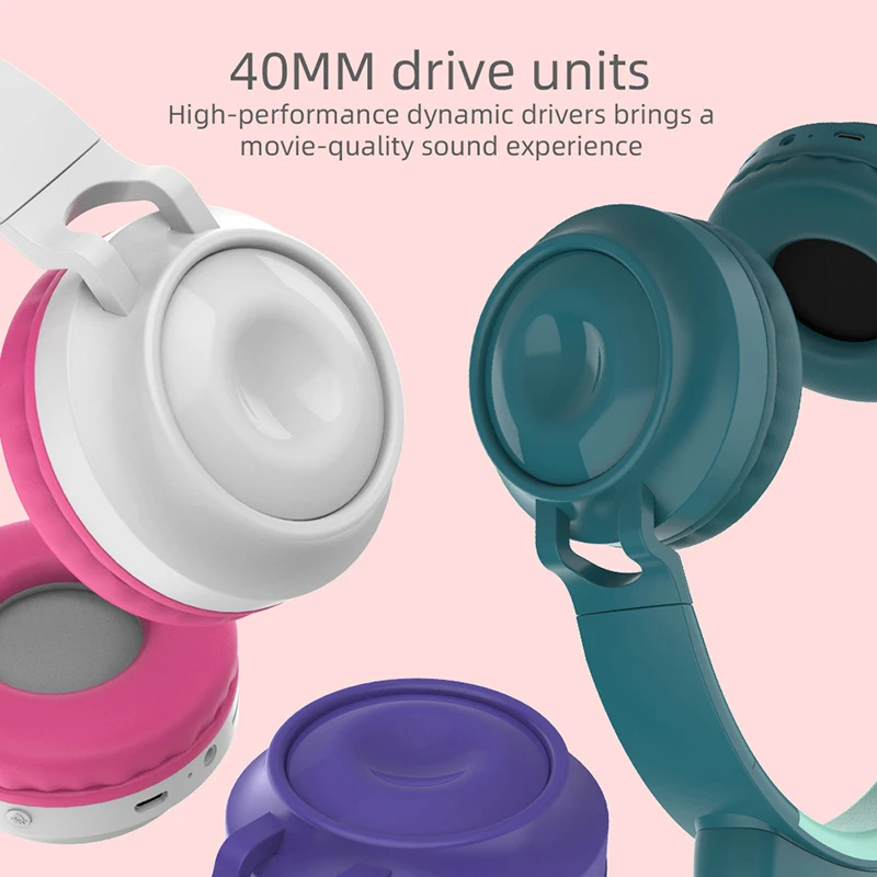 Bluetooth 5 0 наушники HiFi с поддержкой музыки и TF-карты HD микрофоном Беспроводная