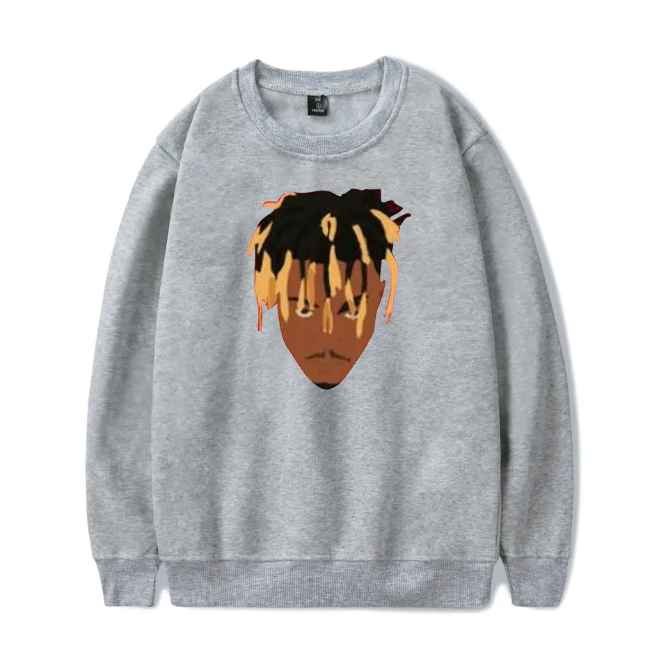 

Juice Wrld Hoodies Fashion Casual Hoodies Autumn Sweatshirt Coats Men Women Crew Neck Sweatshirt Print Cotton Polyster Full