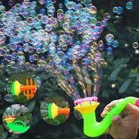 summer fun bubble creative multi hole trumpet water soap blowing bubbles outdoor kids children toy gifts new