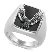 aggressive eagle ring motorcycle party personality mens ring motorcyclist hip hop rock ring jewelry boyfriend christmas gift