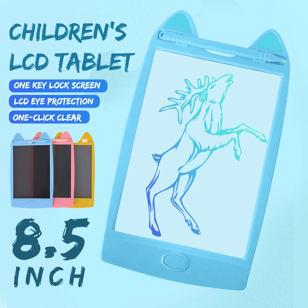 8 5 дюймов цветные накладки для рукописного ввода прозрачный ЖК планшет письма