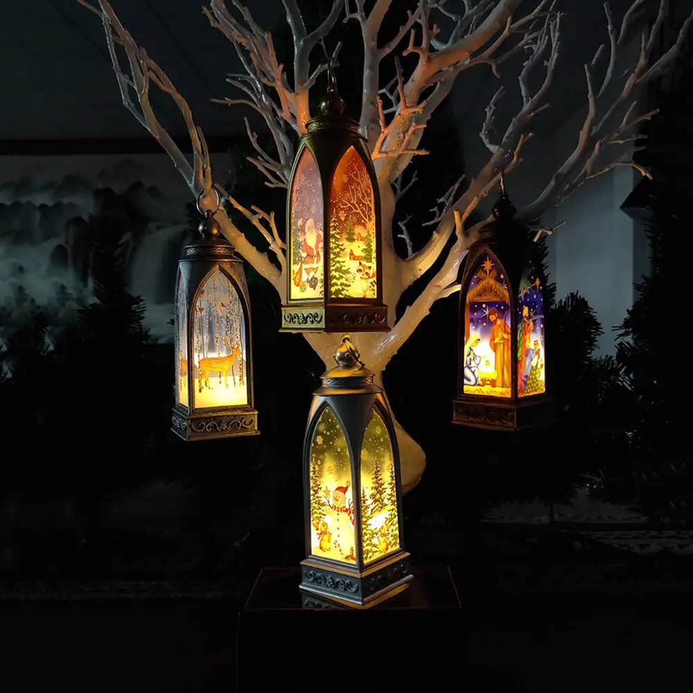 Fairy Christmas Decoration For Home LED Outdoor Hanging Tree Lamp Holiday Home Garden New Year's Decor Creative Christmas Light