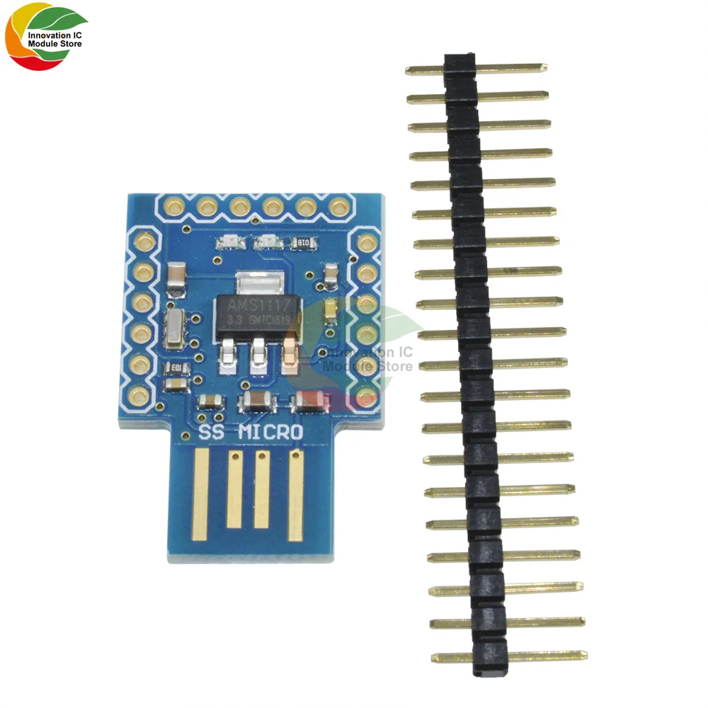 Плата ATMega32U4 BS Micro Pro Leonardo BadUSB SS MICRO плата для Arduino 16 МГц 3 В 5 в IO UART I2C SPI PWM