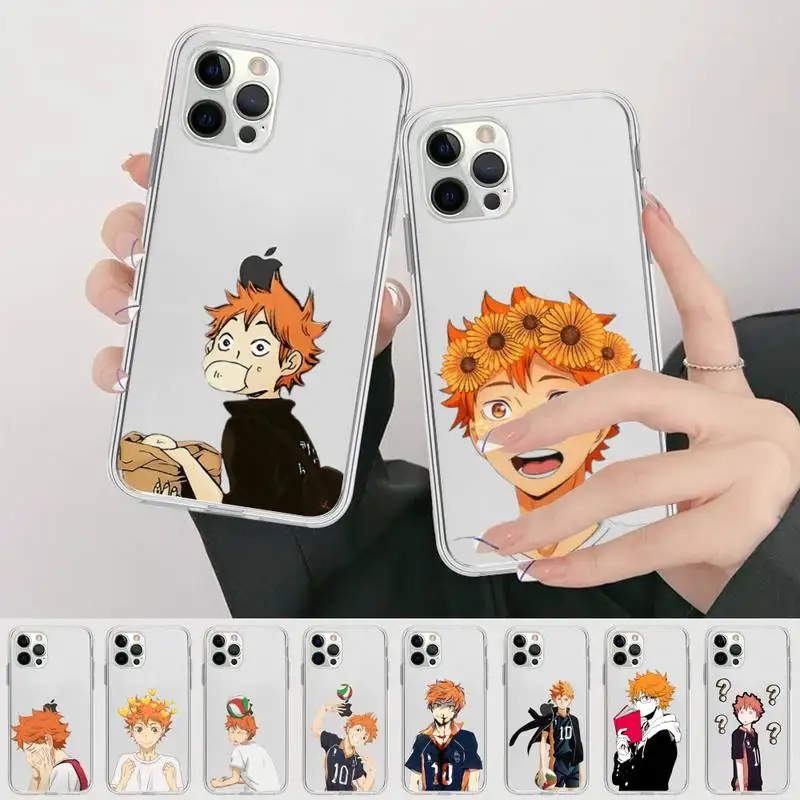 

Haikyuu Shoyo Hinata Phone Case for iPhone 13 12 mini 11 pro Xs max Xr X 8 7 6 6s Plus 5s cover