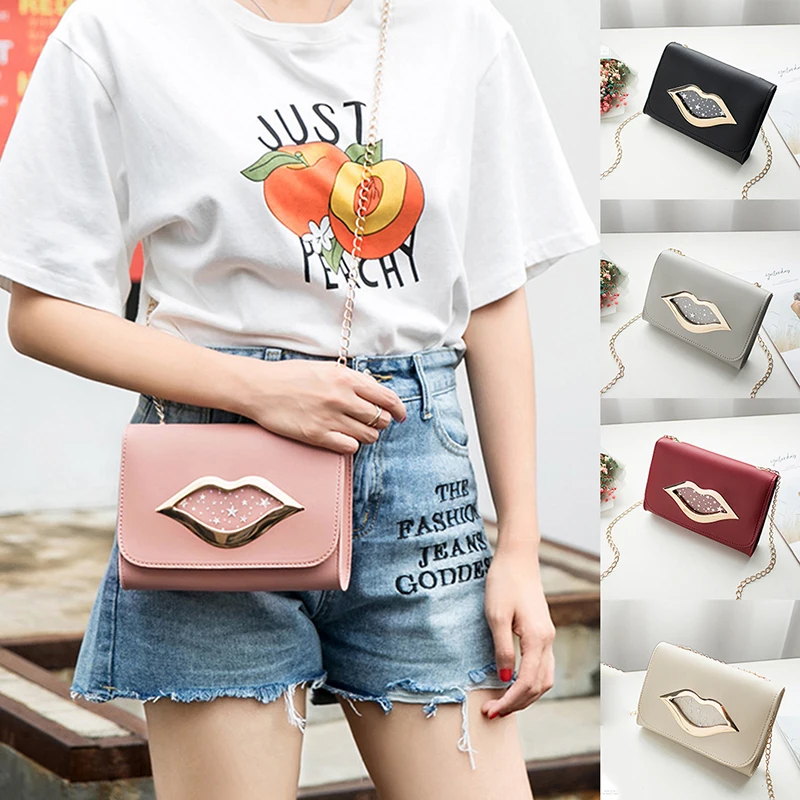 Женская сумка-мессенджер из ПУ кожи модная маленькая сумка через плечо с