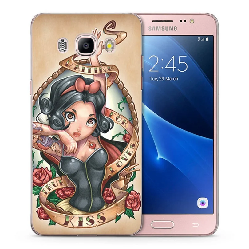 Disney princess tattoo smoking background image для Samsung Galaxy A3 A5 2015 2016 2017 A30 A50 Мягкий ТПУ чехол телефона |