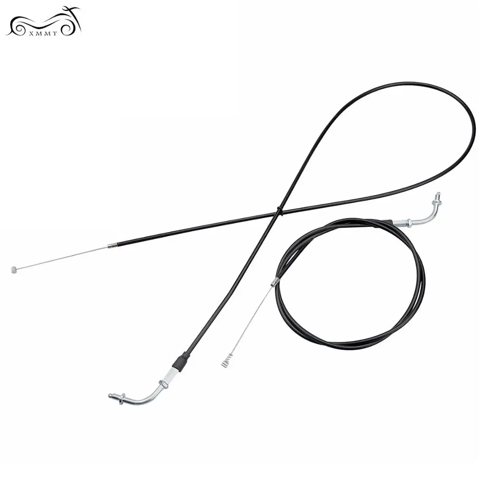 1 пара черный провод дроссельной заслонки 130 см для Harley Sportster XL1200C XL883C XL1200L XL883L Low